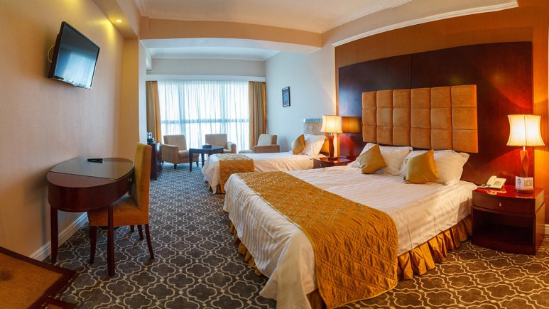 اتاق سه تخته هتل شهریار تبریز